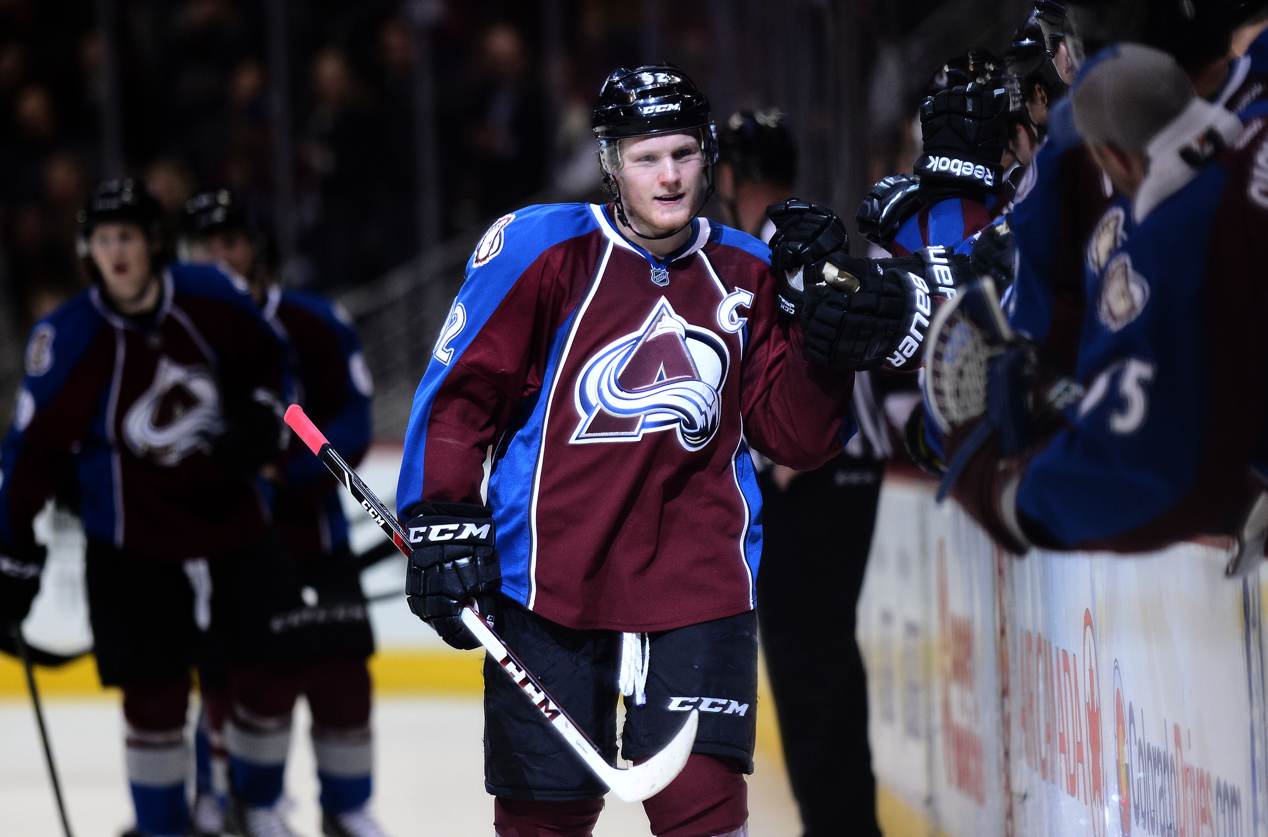 Gabriel Landeskog Colorado Avalanche Signed 1st Game Reebok Jersey #/92