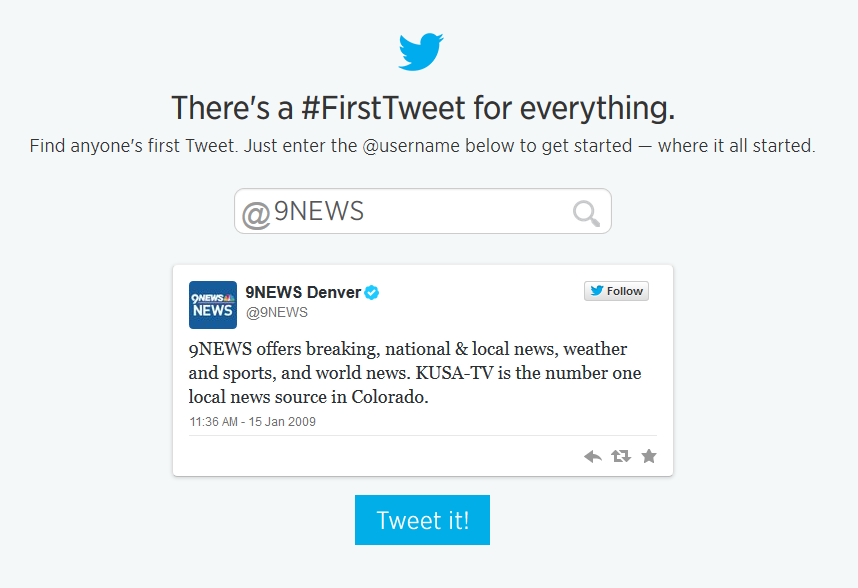 The First Tweets Of 9NEWS Anchors | 9news.com