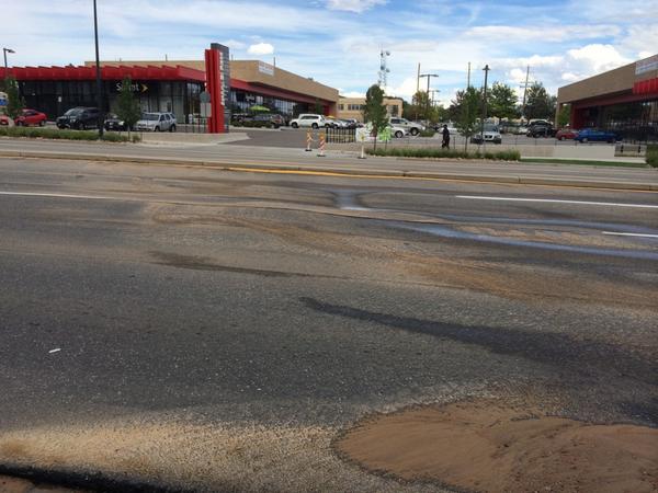 Second Denver water main break in a week | 9news.com
