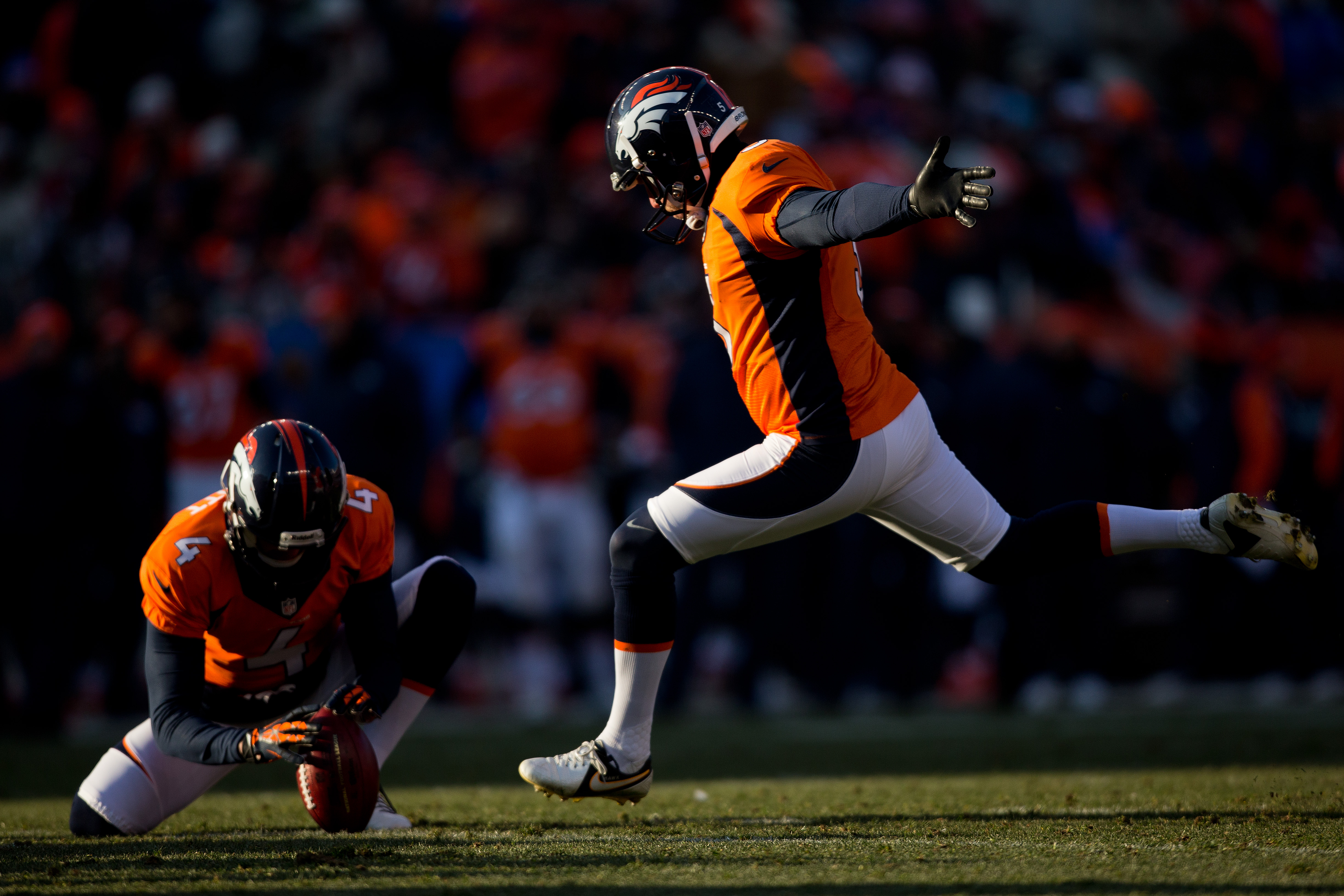 Broncos Shopping Britton Colquitt