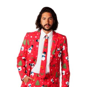 tacky christmas suit