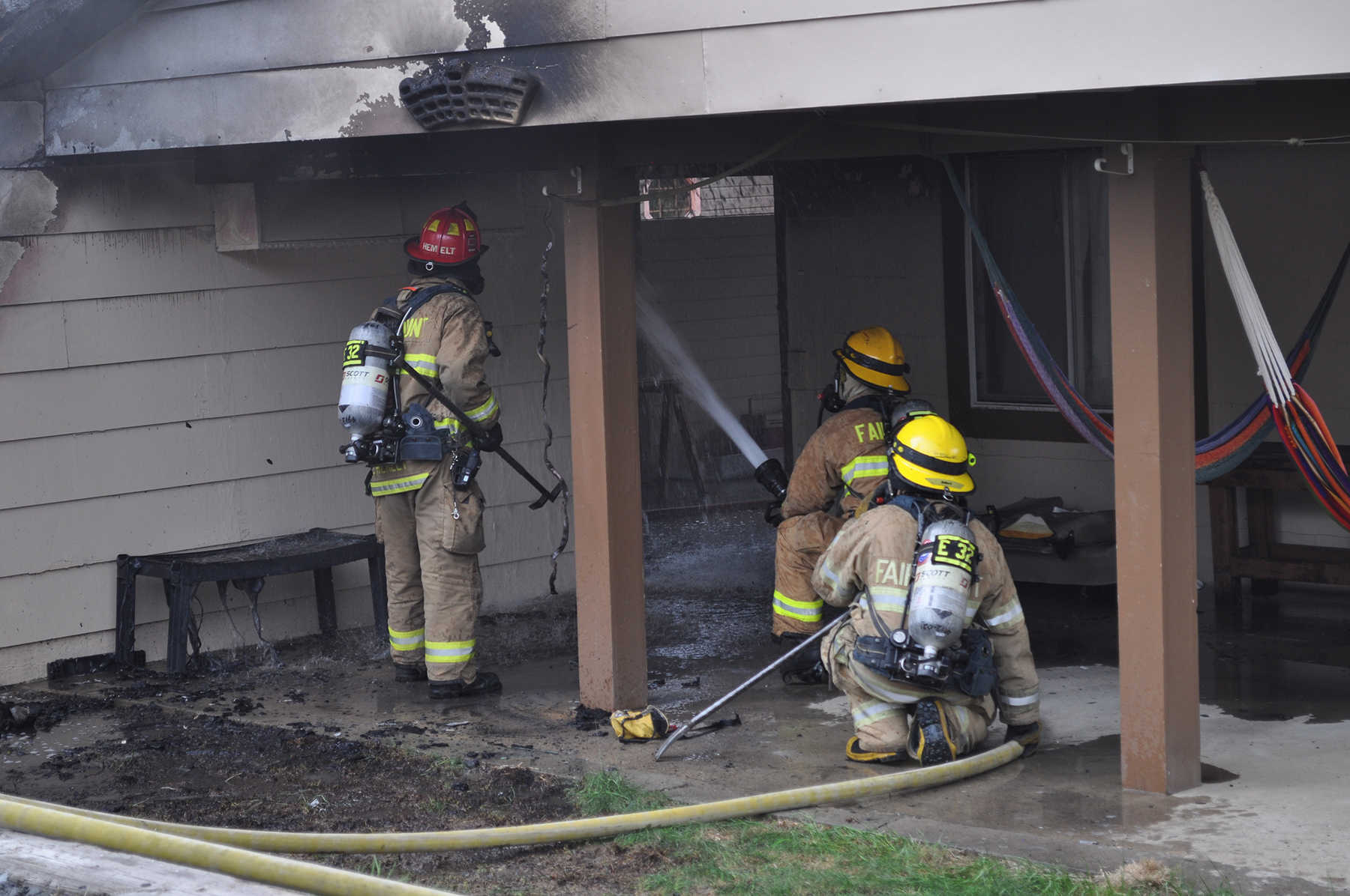 Golden home damaged in house fire