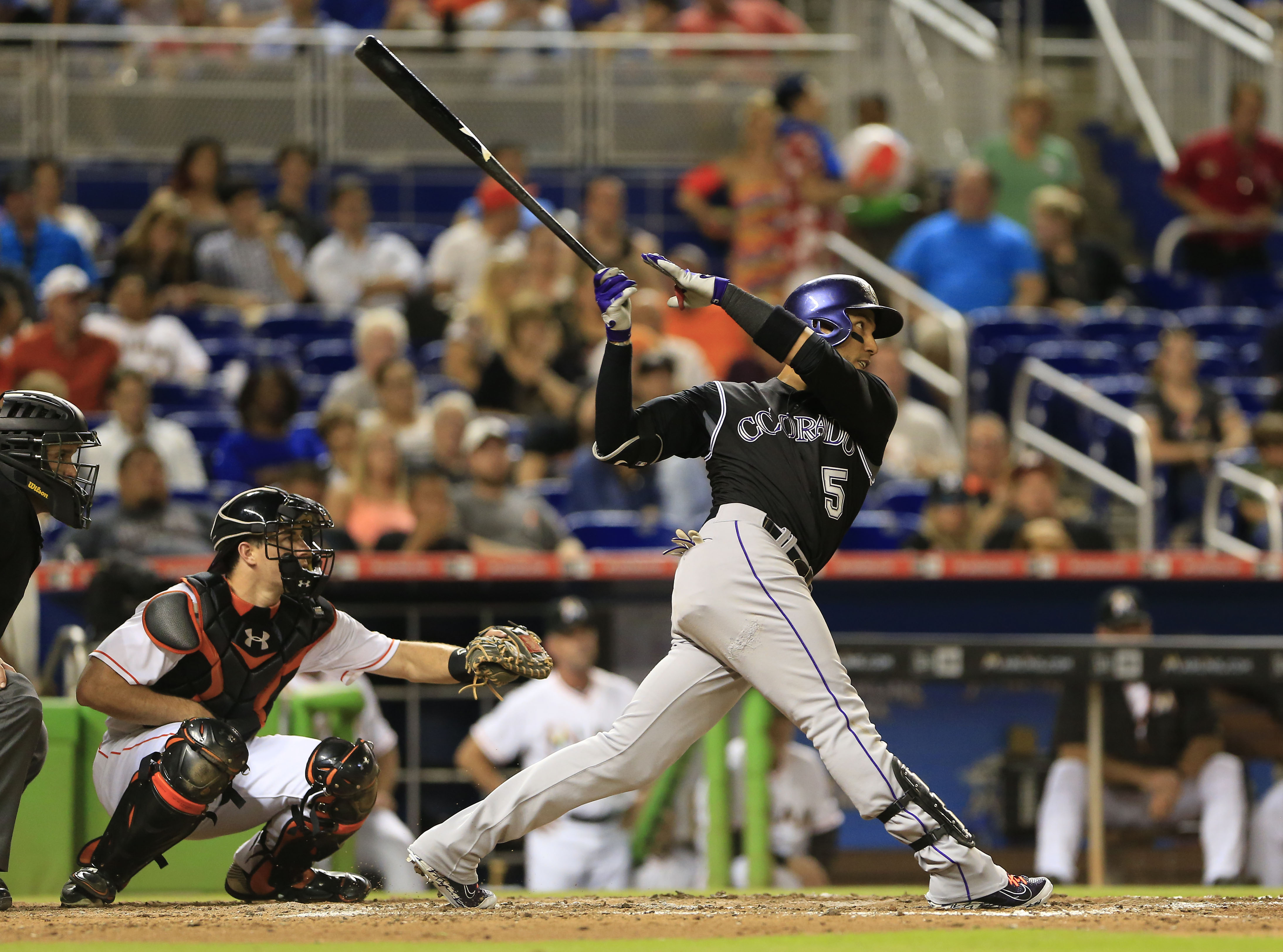 Carlos Gonzalez  2015 Home Runs 