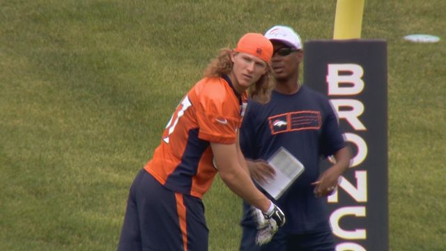 Bronco notes: Taylor catch; Taylor hurt
