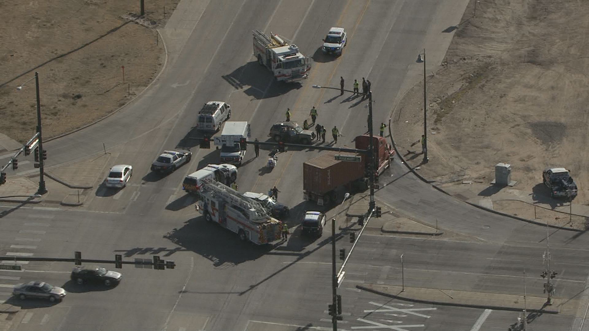Man killed in crash near Rocky Mtn Arsenal
