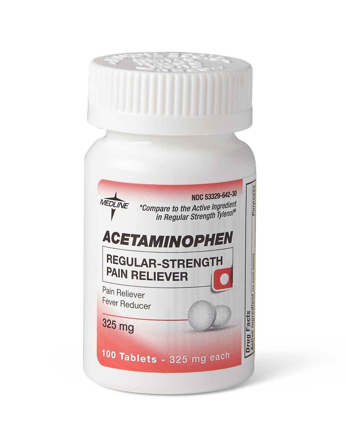 Acetaminophen tablets recalled