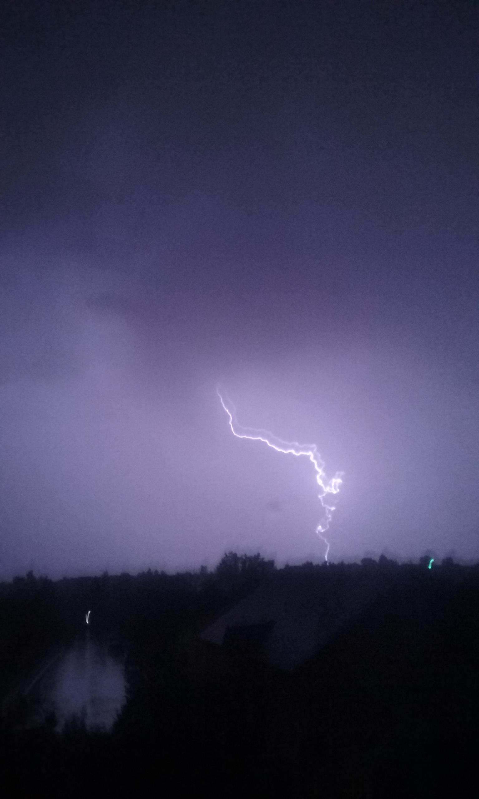 What happens when you get struck by lightning