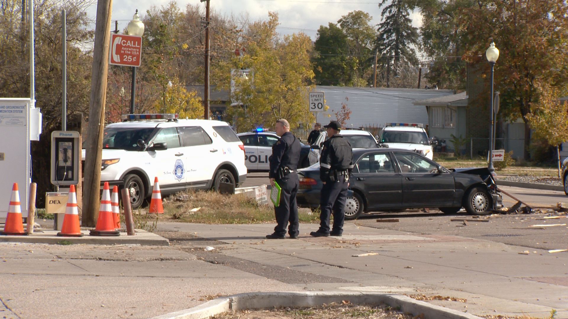 Report: Driver of stolen car rams into police vehicle | 9news.com