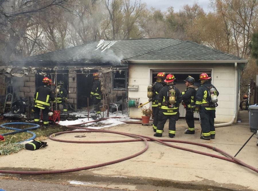 Unattended candle sparks Arvada house fire