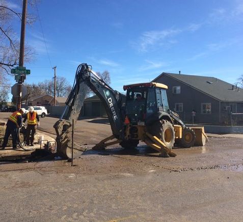 Water main break closes Denver streets | 9news.com