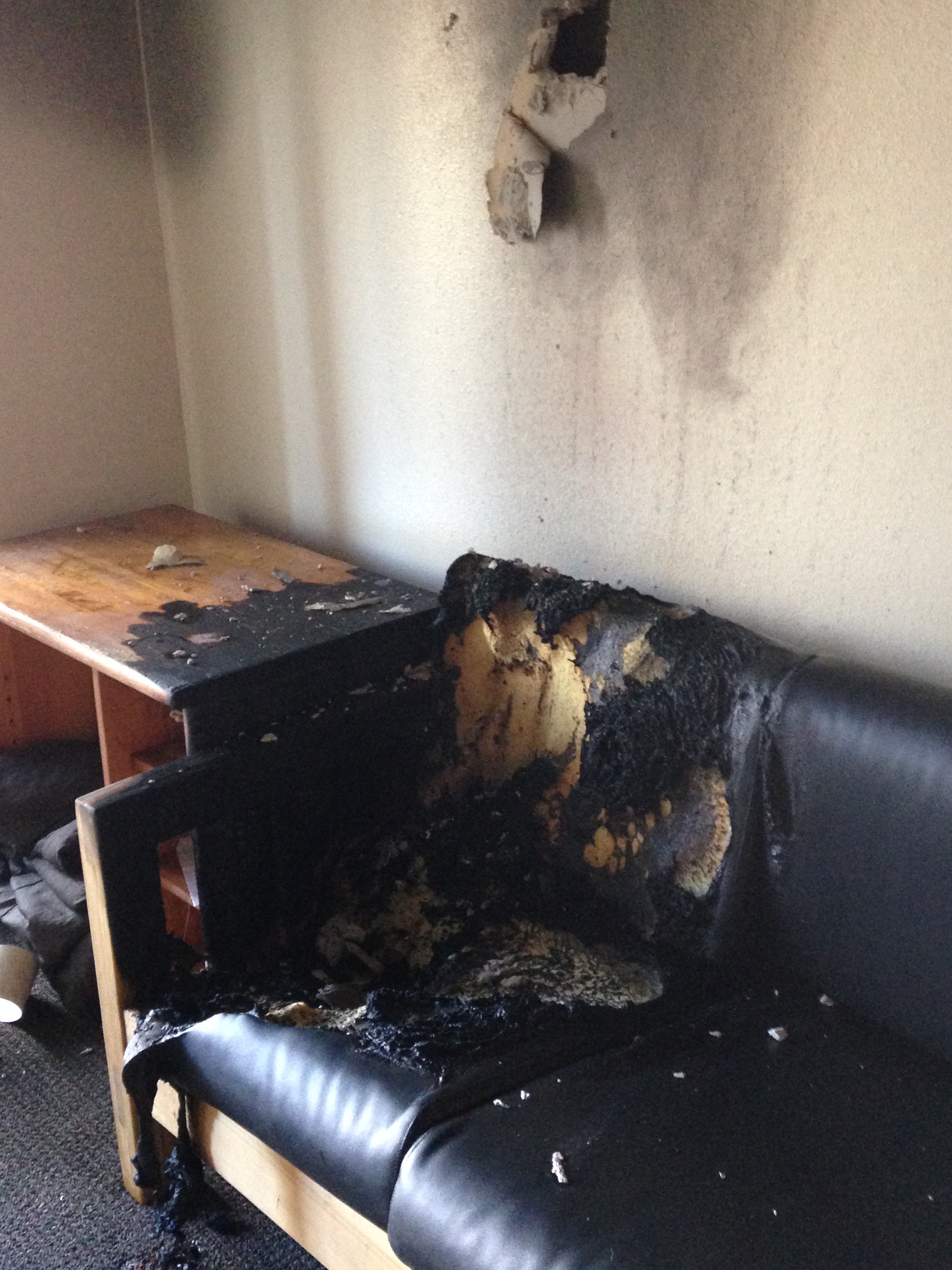 Burning couch renders Beaver Creek apartments uninhabitable
