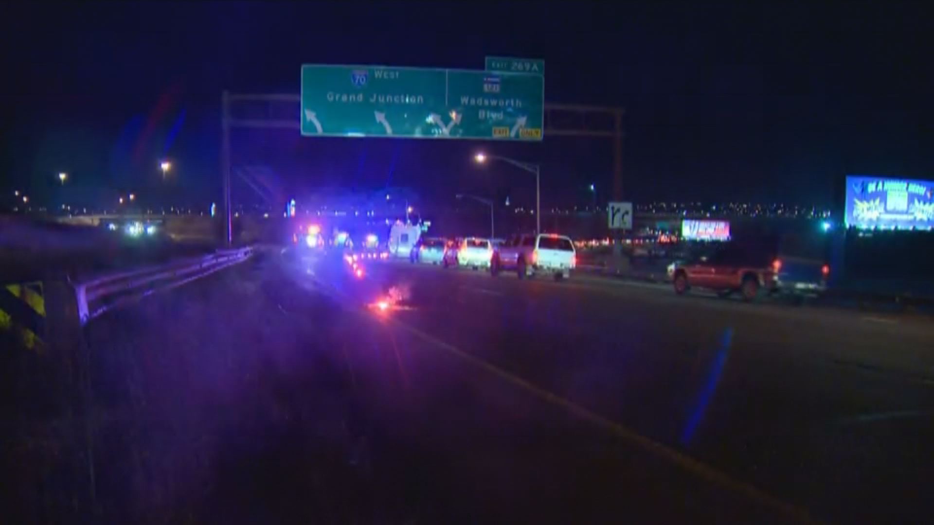 Pedestrian killed on I-70 in Arvada | 9news.com