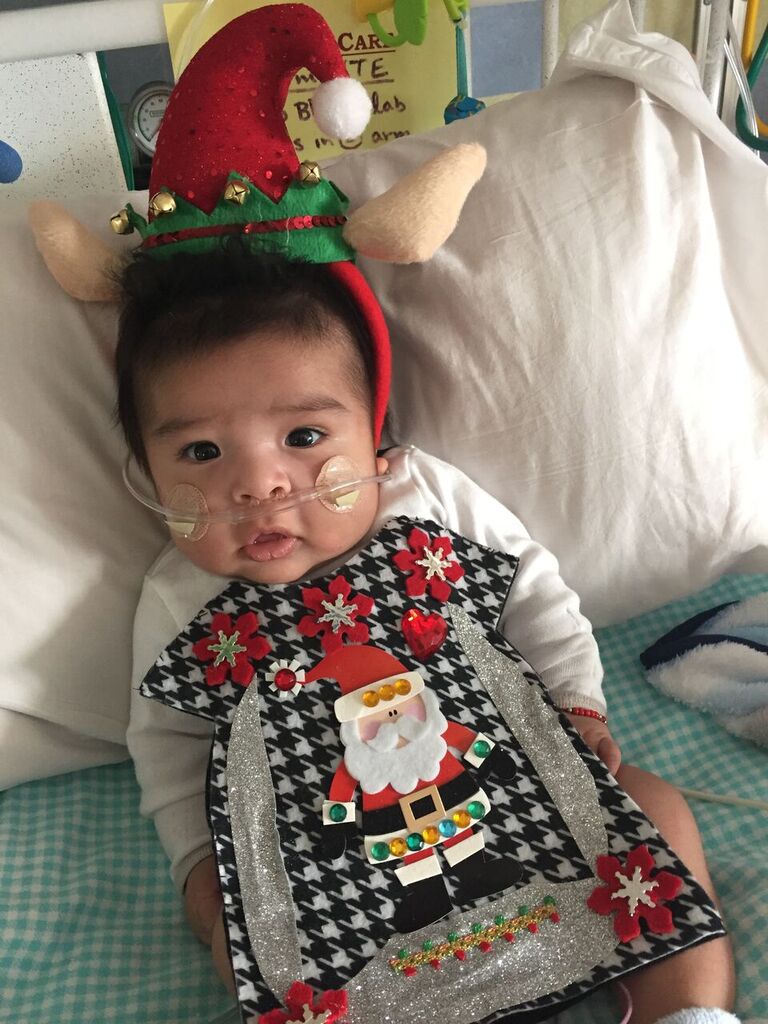 Babies in the NICU show off 'ugly' holiday sweaters