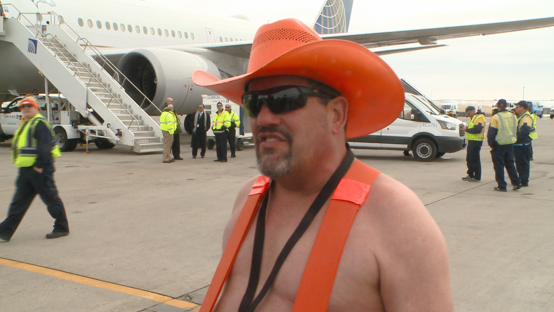 Barrel Man, the Broncos' No. 1 Superfan