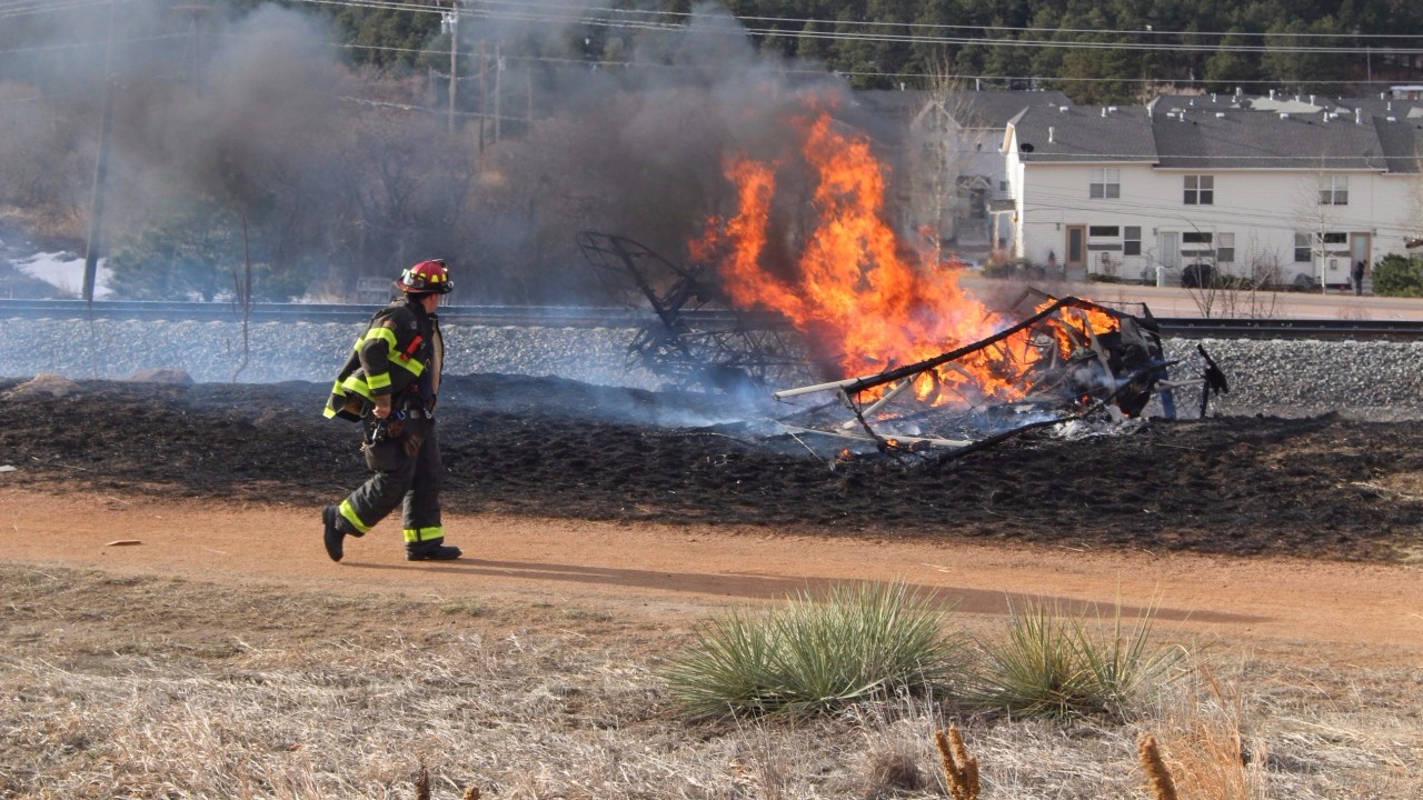 Small plane crash in El Paso County
