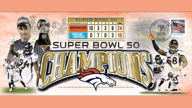 Postal Service to sell Broncos envelopes