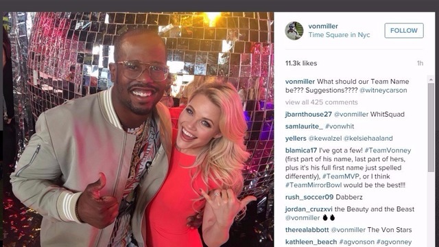 Vote for Von Miller's DWTS team name
