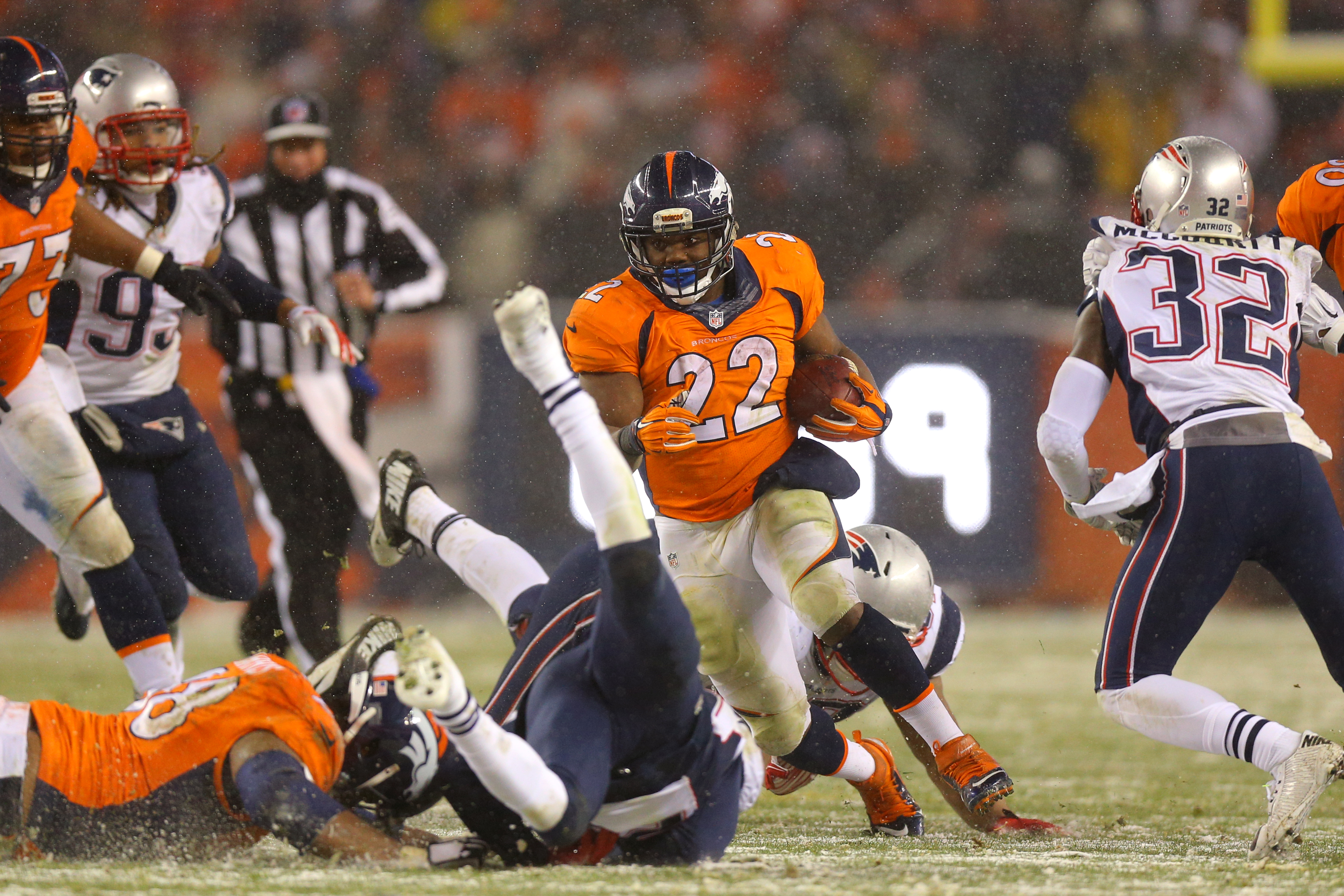 Mike Klis: Patriots in Negotiations With Broncos Running Back C.J. Anderson  - Pats Pulpit