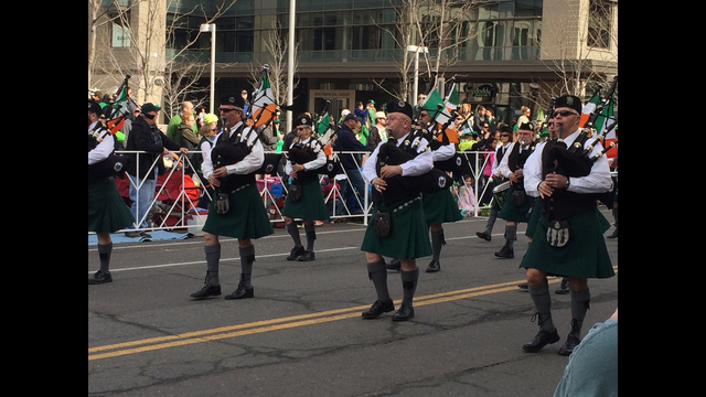 St. Patrick's Day Parade downtown