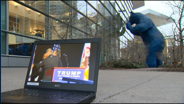 Clash at Trump rally creates concerns