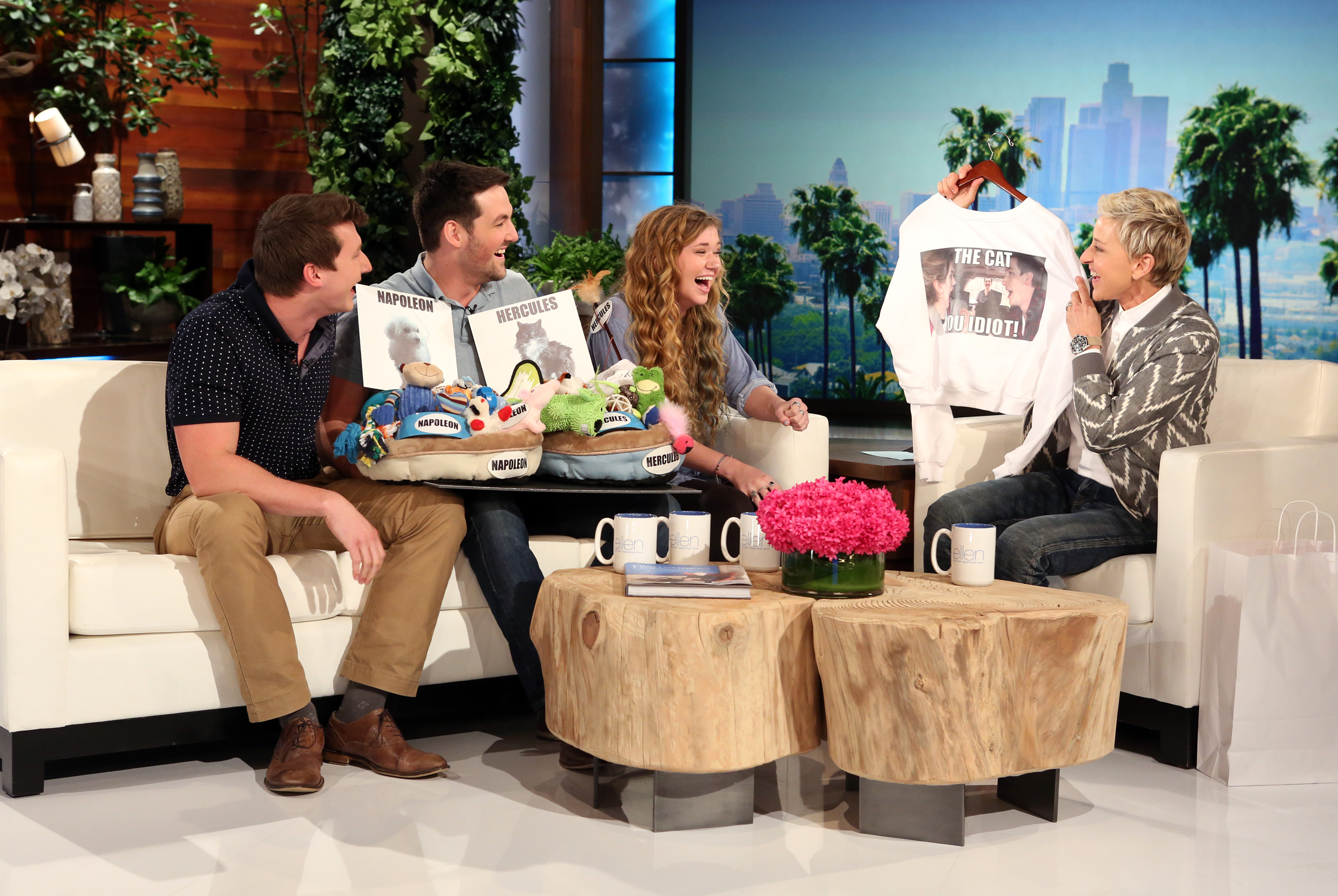 Siblings behind zombie video appear on Ellen