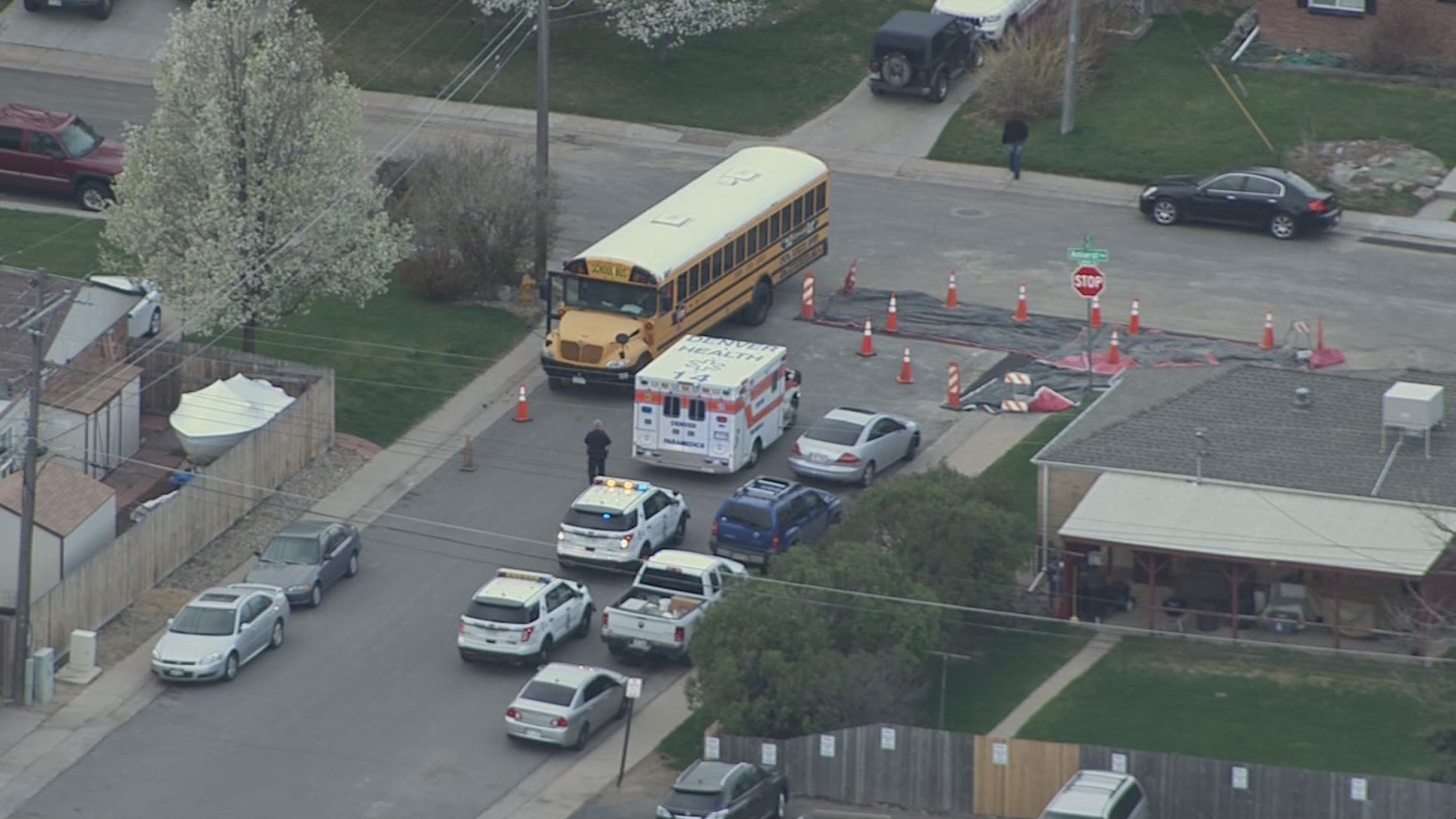 School bus involved in wreck Friday