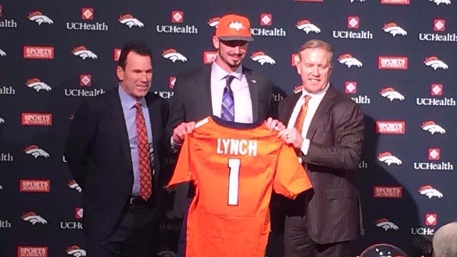 Broncos, Lynch agree  on 4-year contract
