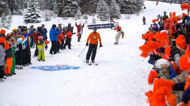 Broncos draft pick at Winter Park