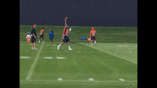 Paxton Lynch draws attention on Day 1