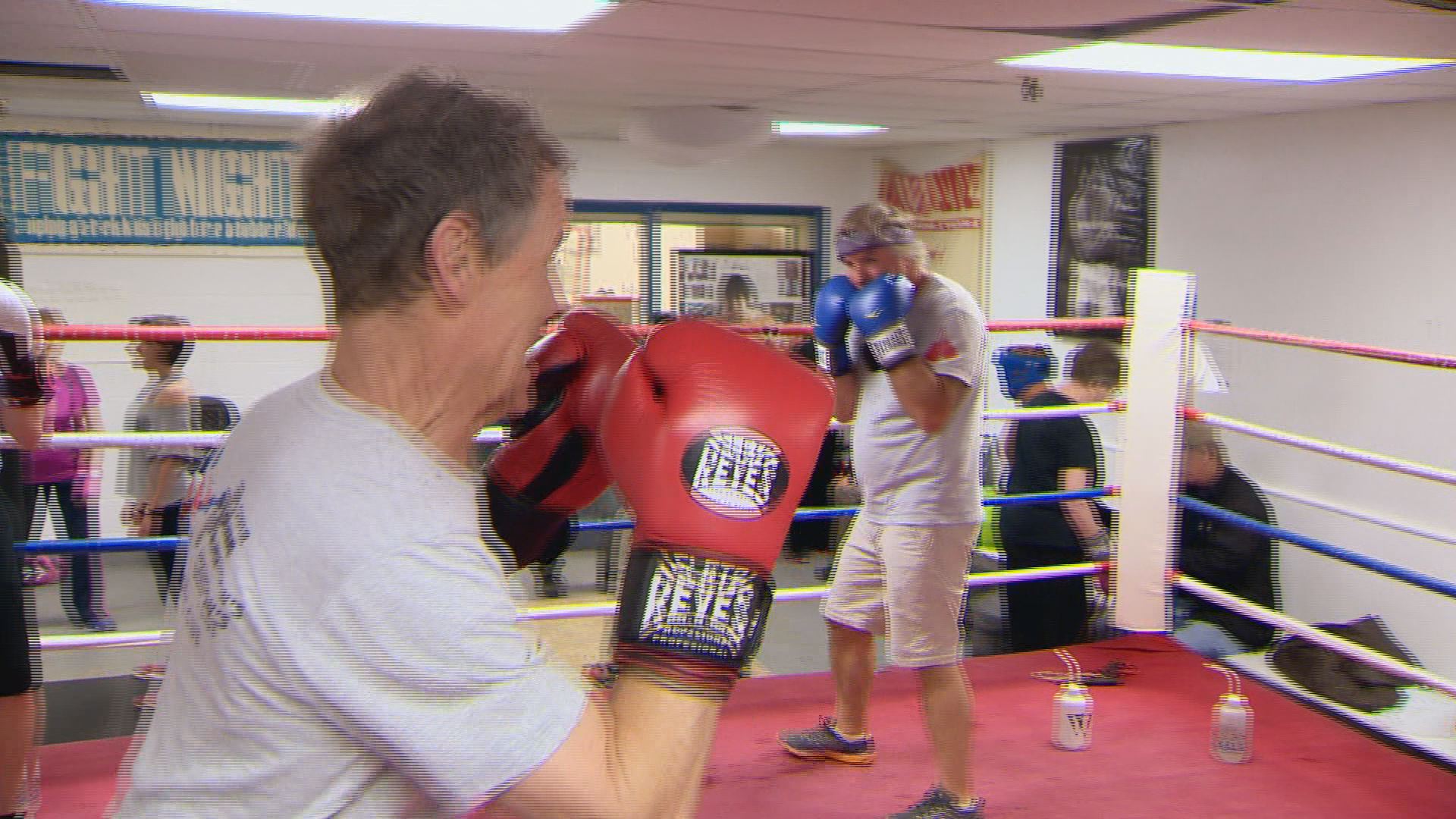 Storytellers Boxing helping Parkinson's patients