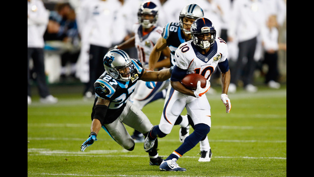 Broncos talk deal with Sanders, Marshall