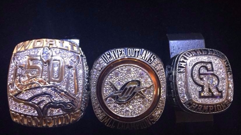 Denver Broncos Super Bowl Championship Rings Collection - www