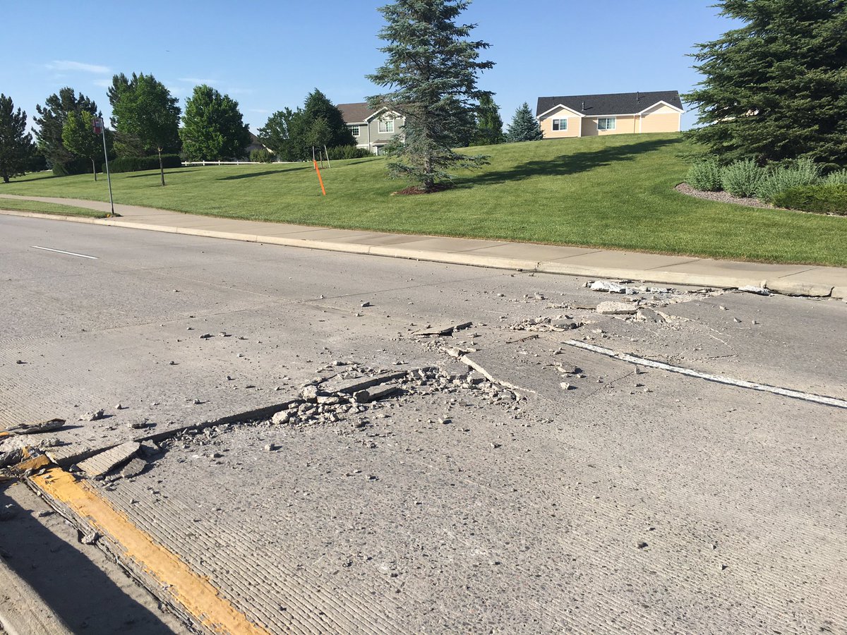 Heat Causes Some Metro Area Roads To Buckle