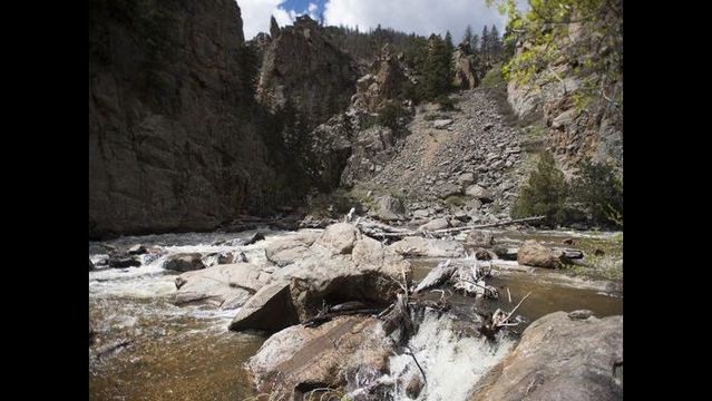 Climber rescued from Poudre Canyon