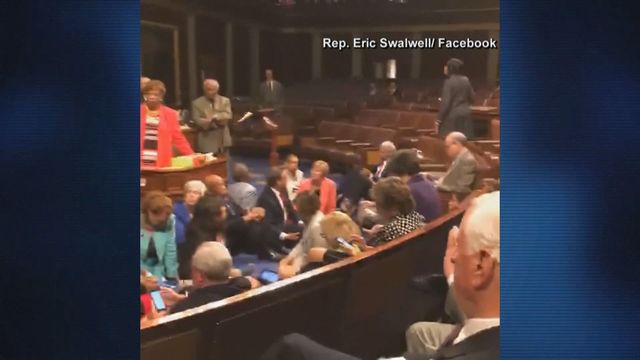 CO Democrats join sit-in on House floor