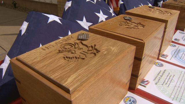 Unclaimed veterans' remains laid to rest