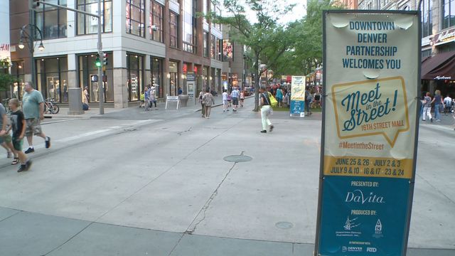 A different side of the 16th Street Mall