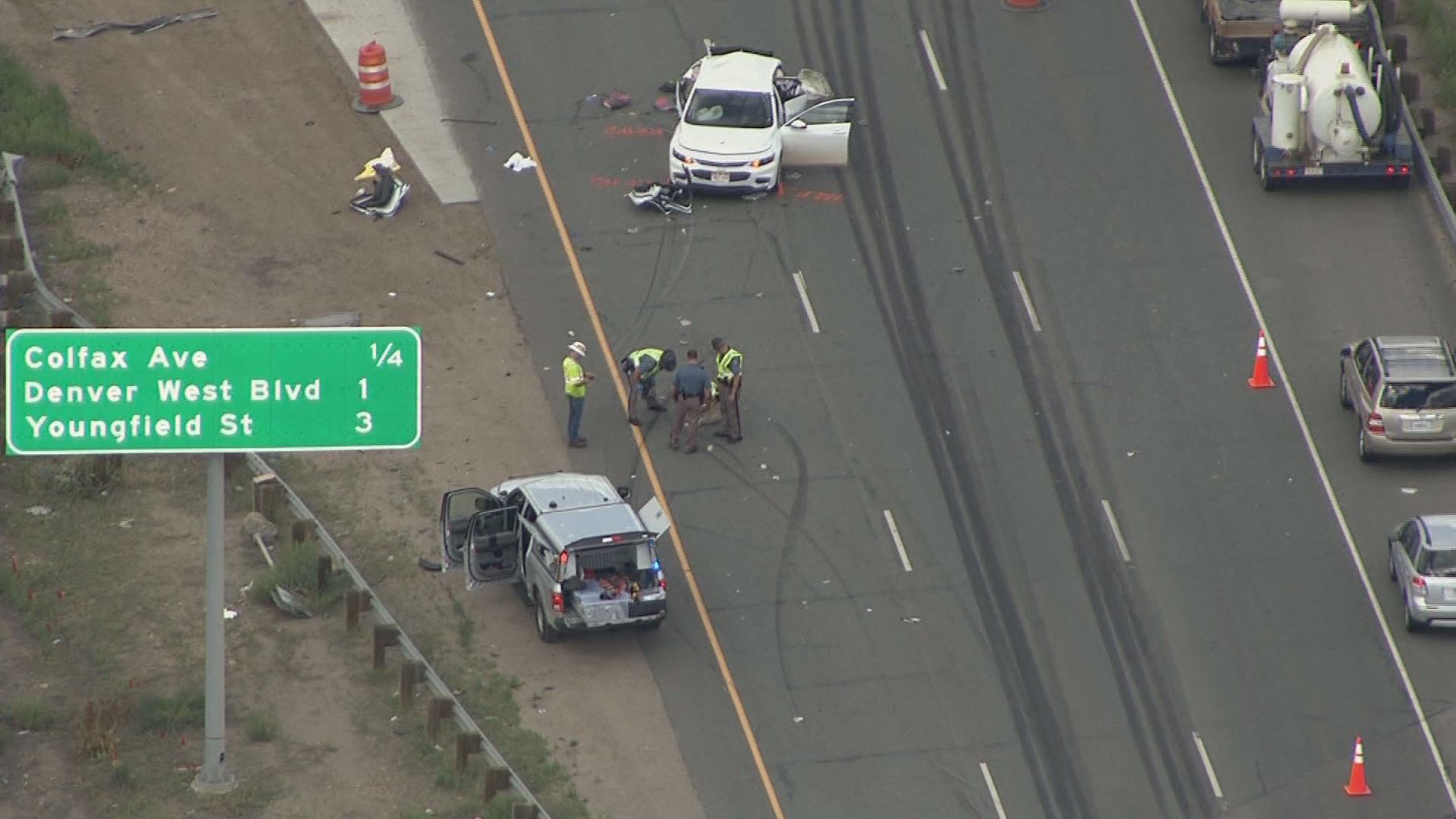 PHOTOS Grisly crash on I70 near Colfax