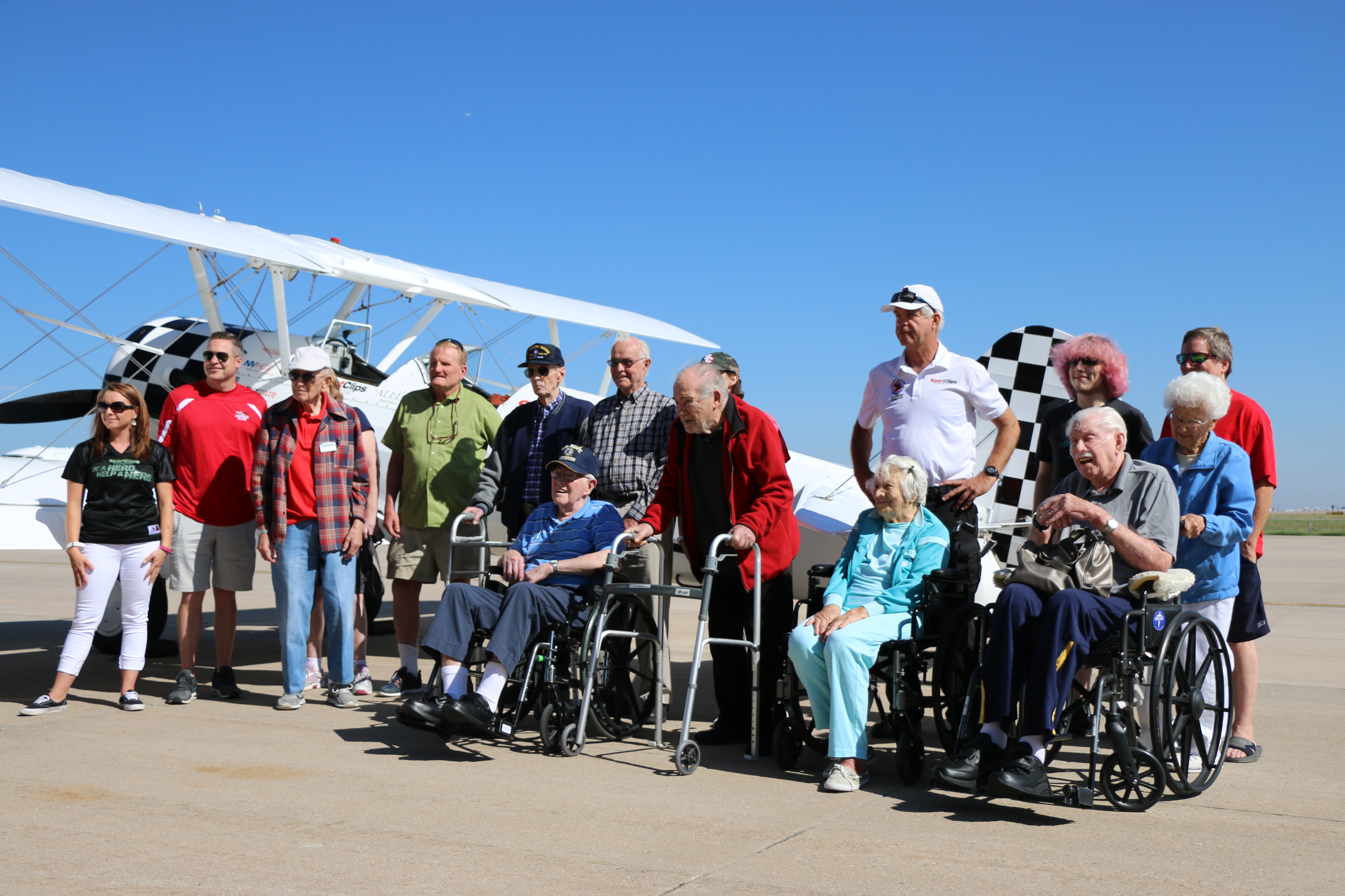 WWII, Korean War veterans take flight again in WWII biplane | 9news.com