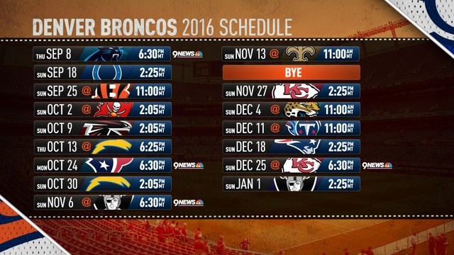 Get your single-game Broncos tickets