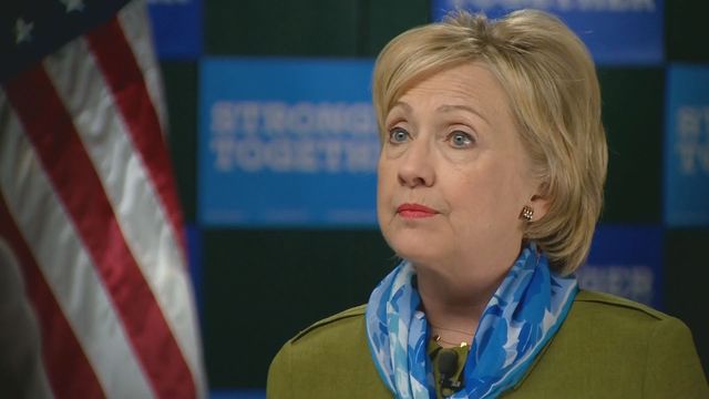 Clinton visits Denver's Knotty Tie Co.