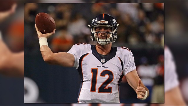 Paxton Lynch gets some first-team reps