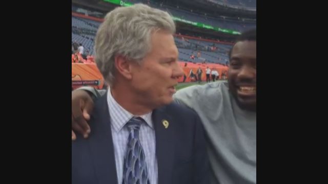 CJ Anderson crashes Facebook Live