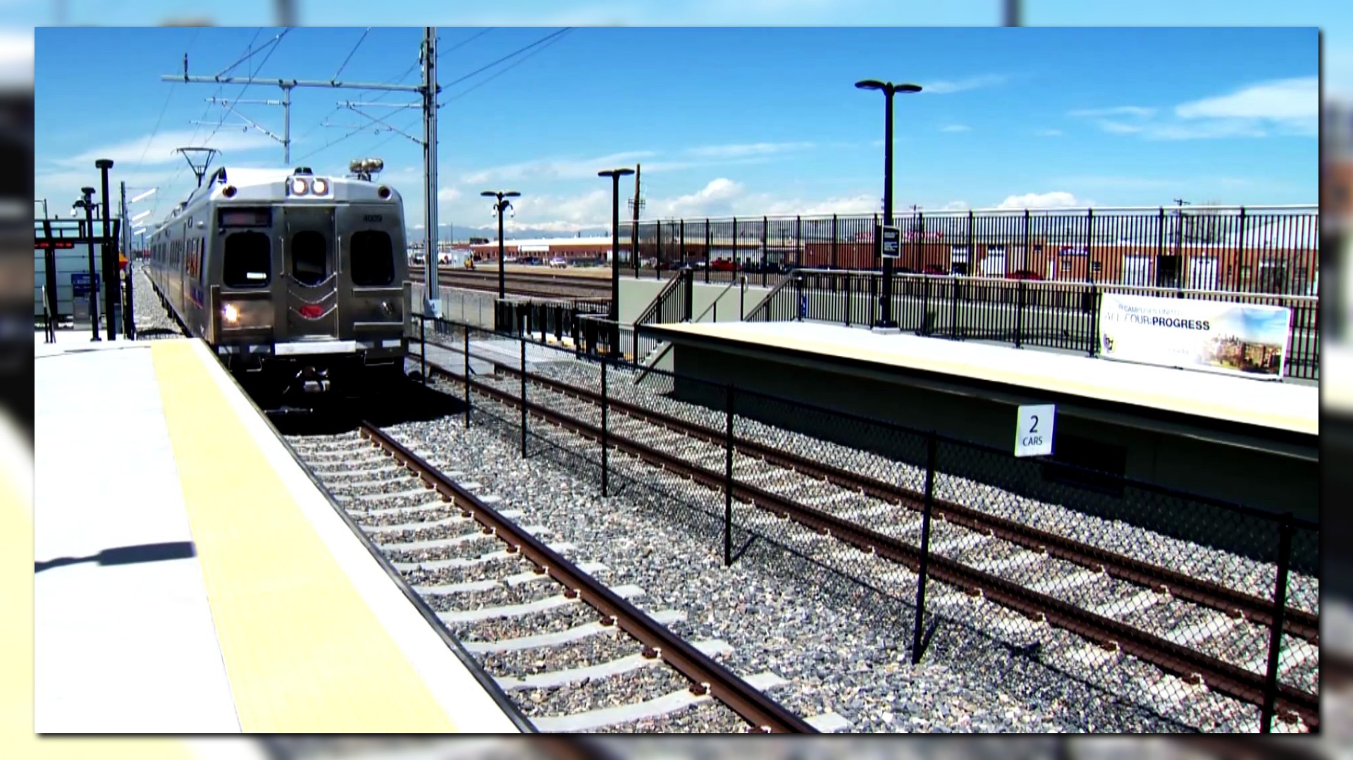 Person hit by commuter rail in Denver