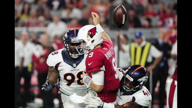 Barkley leads Cardinals win over Broncos
