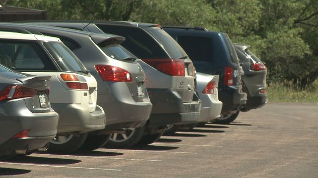 Trend of vehicle trespasses in DougCo