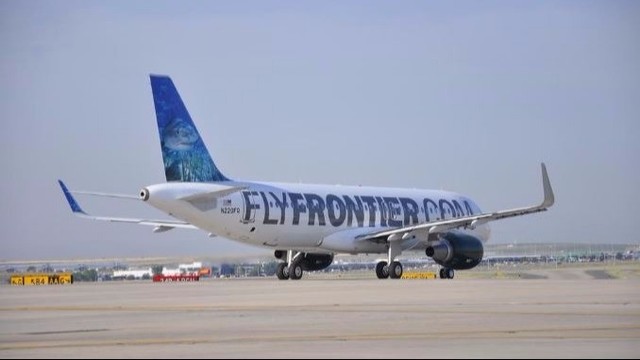 One-third of Frontier flights were late