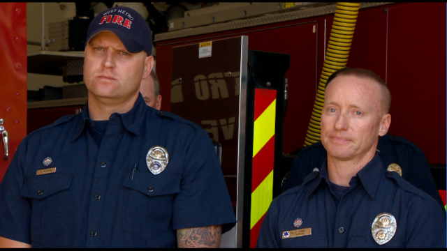 Firefighters rescue girl from house fire