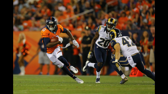 Bronco notes: Kubiak fine with receivers