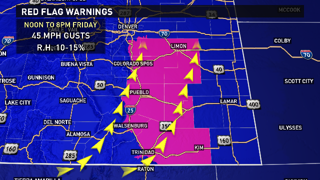 Severe storms possible on Eastern Plains